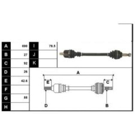 Laguna 2 - Otomatik Vites Sol Aks 2.0 16 Valf 8200531894