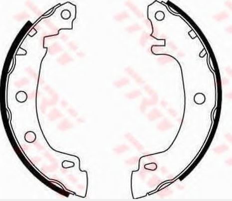 Megane 1 A Arka Fren Balata Takımı 7701204835-7701207266