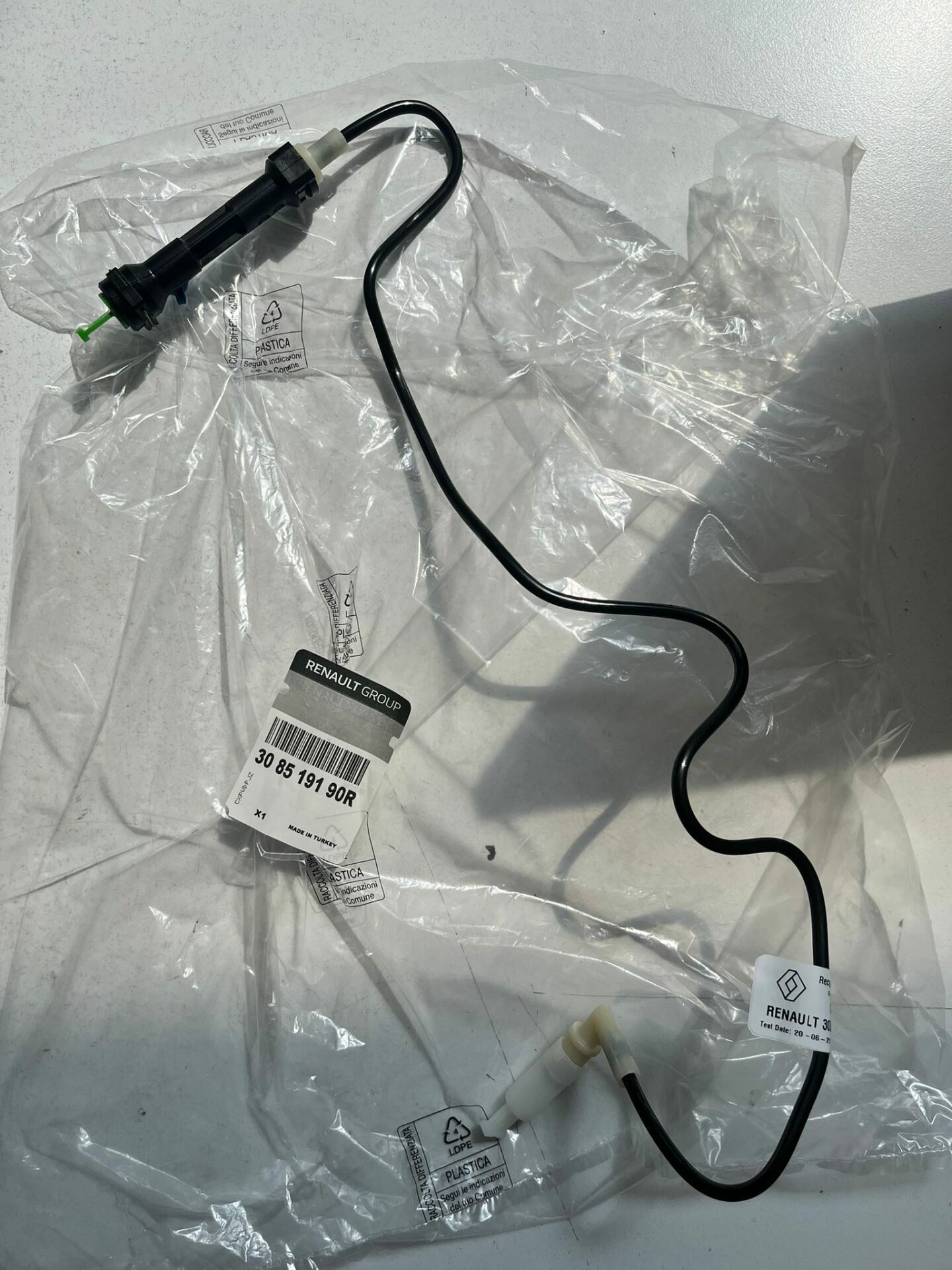 Dacia Duster XJD Hidrolik Debriyaj Borusu Saatli 308519190R