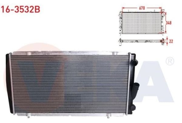 R21 Manager Optima Concorde Su Radyatörü 7702247464