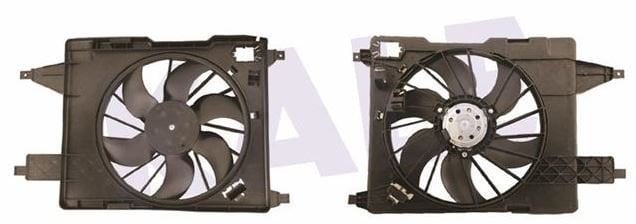 Renault Scenic II Fan Motor + Pervane + Fan Şasesi 7701071862 - 7701071863
