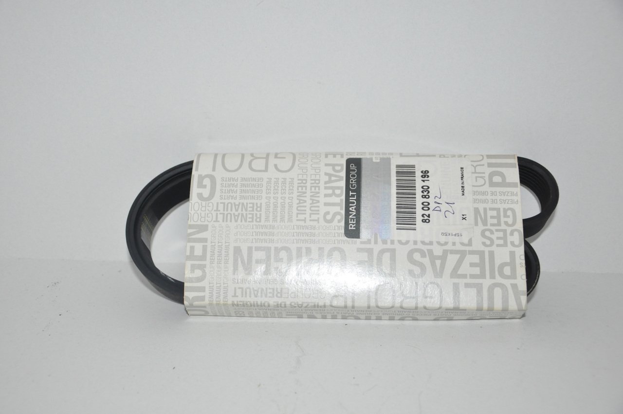 Clio 3 1.2 16 Valf D4F Alternatör V Kayışı 8200830196 -Renault Mais