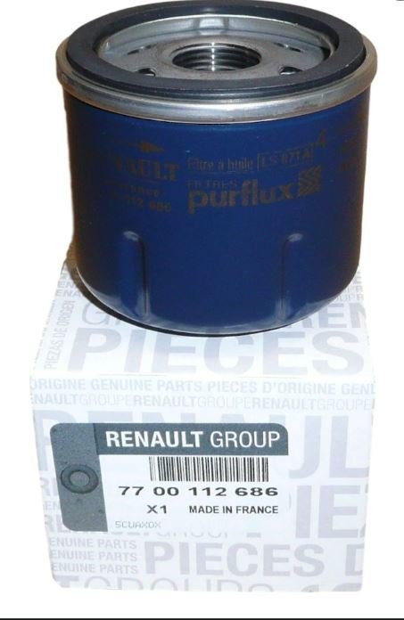 Renault Twingo 1.2 Yağ Filtresi 7700112686