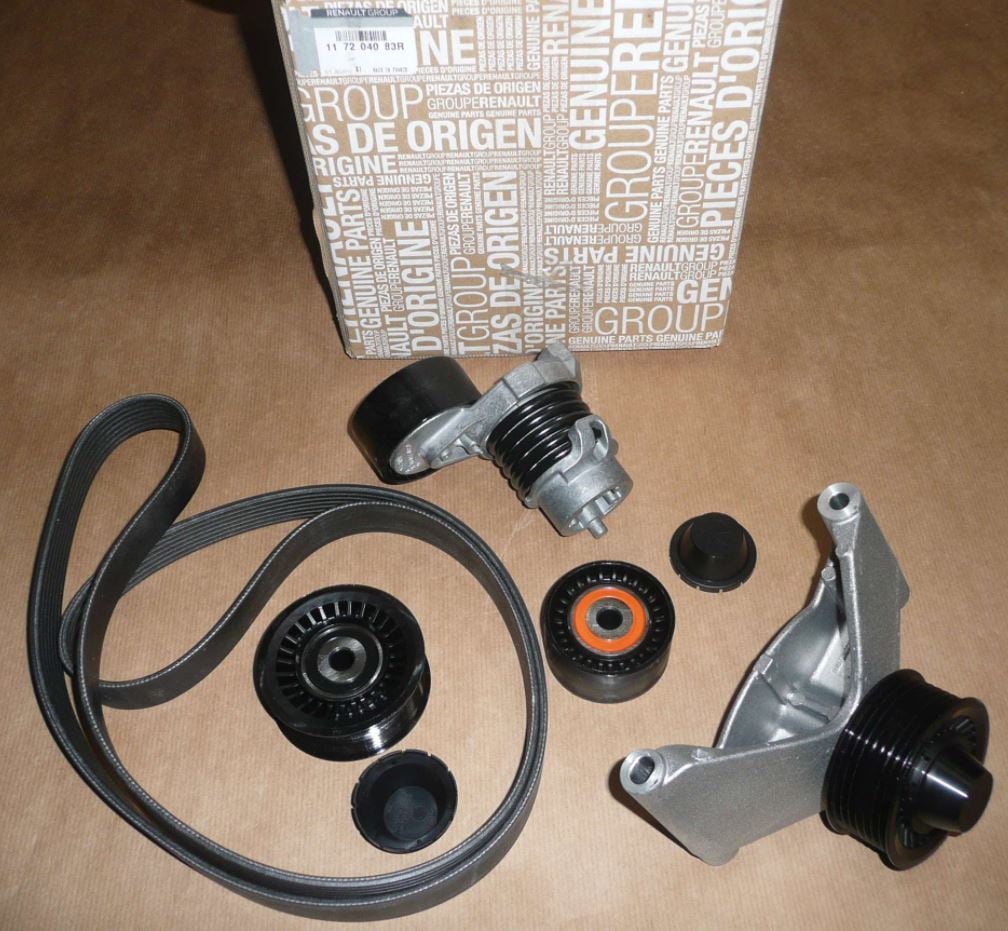 Renault Clio 4 0.9 Tce Alternatör Kayış Kiti 117204083R - Renault Mais