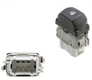 Renault Megane 2 Sağ Ön Cam Açma Düğmesi 8200414962 - Renault Mais