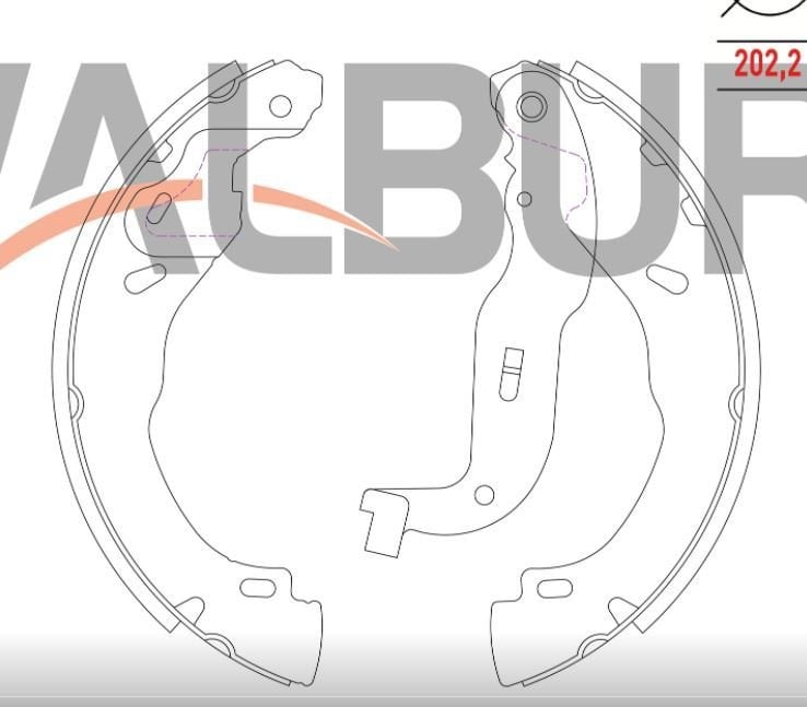 Renault Clio 5 Arka Fren Balata Takımı 440604584R