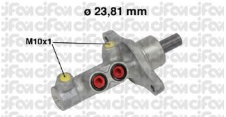 Clio 3 Fren Ana Merkezi Alimünyum 7701208838