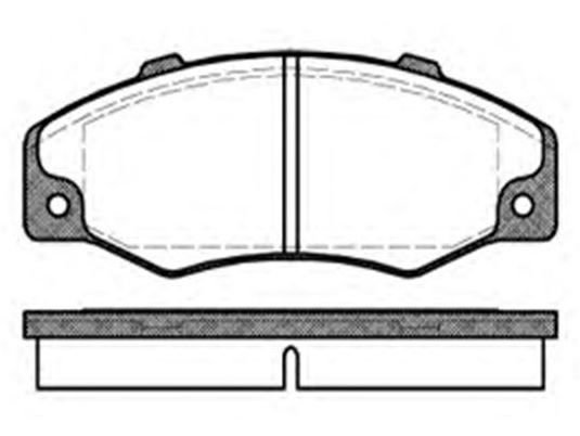 R21 TXE Concorde Ön Balata 7701203069
