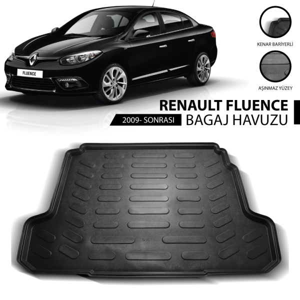 Fluence Siyah Bagaj Havuzu Paspas