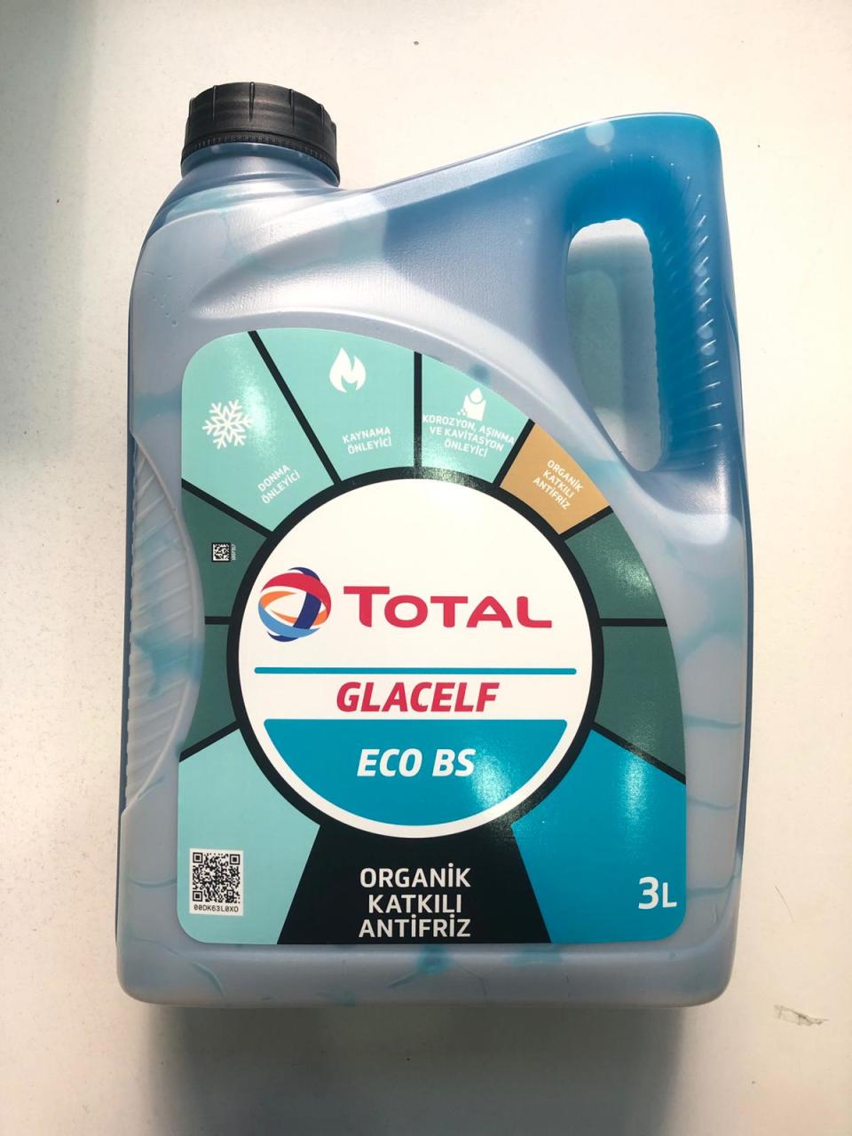 Total Glacelf Eco Bs 3 LT Mavi Antifriz