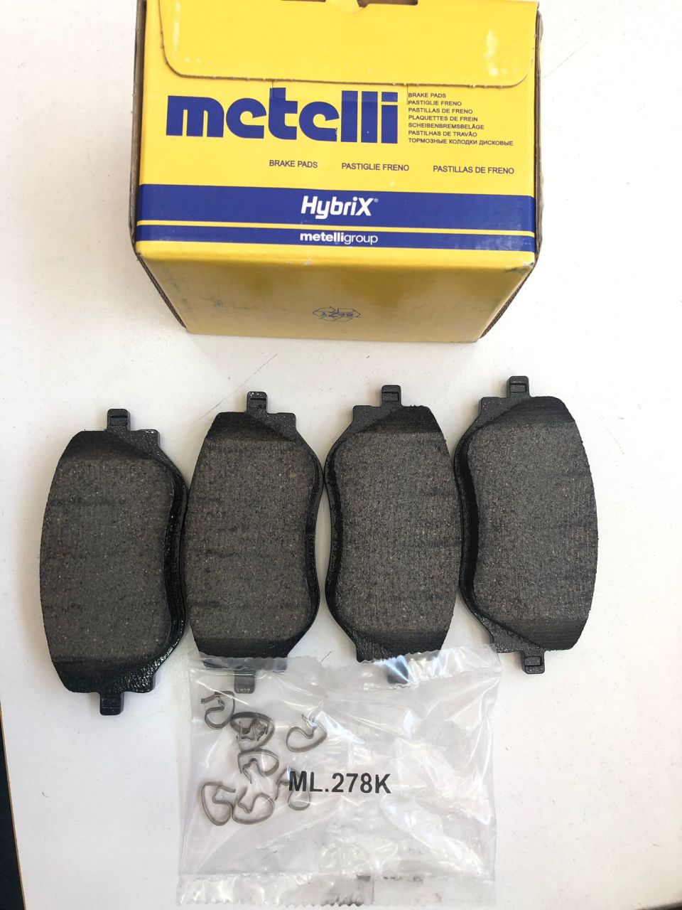 Ön Fren Balatası Renault Clio 5 410608885RM Metelli